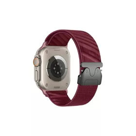   Beline Apple Watch 38/40/41mm készülékhez Oblique szíj piros