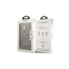 Guess GUOHCP14MH4STW 4G Print Strap keménytok iPhone 14 Plus/15 Plus 6,7" készülékhez barna