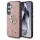 Tok Guess Fixed Glitter Big 4G Metal Logo Samsung Galaxy S25 készülékhez rózsaszín