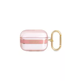   Guess GUAPHHTSP AirPods Pro tok készülékhez Strap Collection rózsaszín