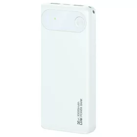 USAMS PB80 töltőbank PD20W 10000mAh fehér