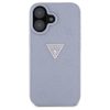Guess Hot Stamp 4G Pattern Triangle Metal Logo tok iPhone 16 készülékhez lila