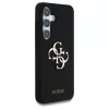 Guess szilikon tok Samsung Galaxy S25 készülékhez – Big 4G Logo Bottom Script, fekete