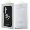 Guess szilikon tok Samsung Galaxy S25 készülékhez – Big 4G Logo Bottom Script, fekete