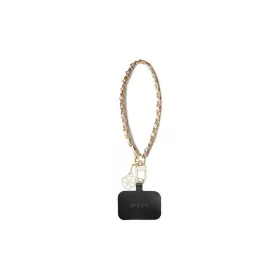   Guess GUOUCHSAMC4P Univerzális kézpánt Saffiano Chain 4G Charm rózsaszín