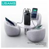 USAMS PB80 Hordozható töltő PD20W 10000mAh fekete