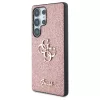 Guess Fixed Glitter Big 4G Metal Logo tok Samsung Galaxy S25 Ultra készülékhez rózsaszín