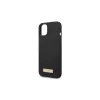 Guess GUHMP14MSBPLK iPhone 14 Plus/15 Plus 6.7" készülékhez kemény tok Silicone Logo Plate MagSafe fekete