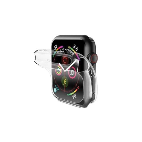 USAMS védőtok Apple Watch 4/5/6/SE/SE3 44mm készülékhez átlátszó IW486BH03 (US-BH486)