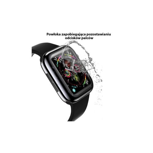 USAMS védőtok Apple Watch 4/5/6/SE/SE3 44mm készülékhez átlátszó IW486BH03 (US-BH486)