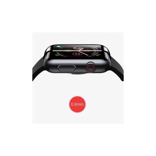 USAMS védőtok Apple Watch 4/5/6/SE/SE3 44mm készülékhez átlátszó IW486BH03 (US-BH486)