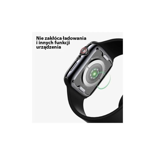USAMS védőtok Apple Watch 4/5/6/SE/SE3 44mm készülékhez átlátszó IW486BH03 (US-BH486)