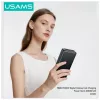 USAMS PB80 power bank PD20W 20000mAh fekete