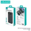 USAMS PB80 power bank PD20W 20000mAh fekete