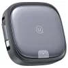USAMS 3in1 behúzható kábel dobozzal – MicroUSB/USB-C/Lightning, 60W, acél/tarnish SJ650USB01