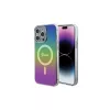 Guess GUHMP15LHITSK iPhone 15 Pro 6,1" készülékhez keménytok IML Iridescent MagSafe szivárványos