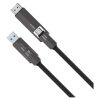 4smarts ComboCord USB4 HDMI 240W 1.5m kábel fekete