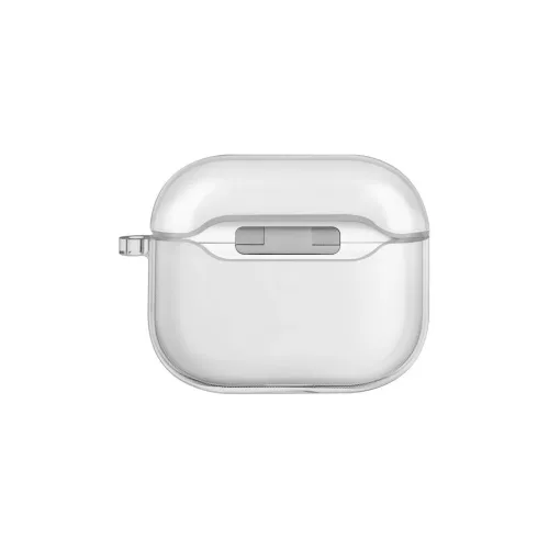 UNIQ Glase tok AirPods 4 készülékhez fényes átlátszó