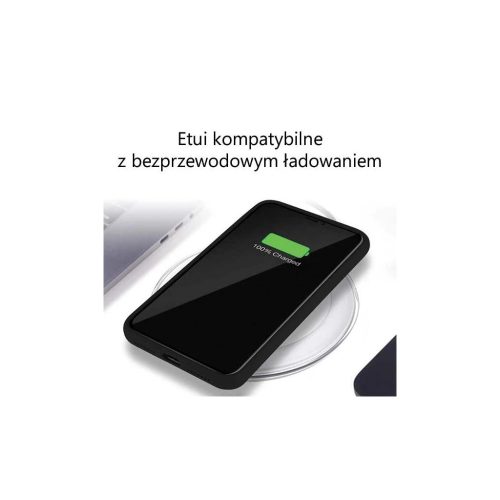 Mercury Silicone Samsung S22+ S906 készülékhez tok fekete