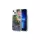 Guess GUHCP13SLFLSB iPhone 13 mini 5,4" készülékhez kemény tok Flower Liquid Glitter kék