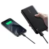 USAMS PB83 töltőbank 2xUSB-A 1xUSB-C 10000mAh fehér