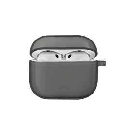 UNIQ tok Glase AirPods 4 készülékhez, fényes füst