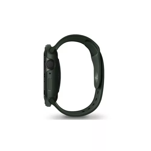 UNIQ Valencia Case tok Apple Watch Series 4/5/6/7/8/SE/SE2 készülékhez 45/44 mm zöld