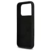 Guess Silicone Big 4G Script tok iPhone 17 Pro készülékhez fekete