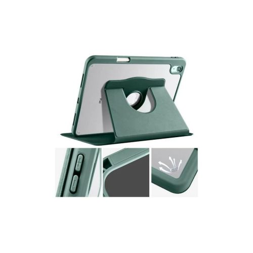 iPad Air 13 2024 készülékhez tok állvánnyal zöld