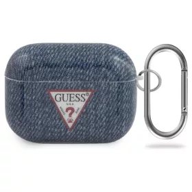   Guess GUACAPTPUJULDB AirPods Pro készülékhez tok Jeans Collection sötétkék