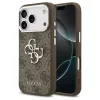 Guess 4G Big 4G Classic Logo tok iPhone 17 Pro készülékhez barna ezüst
