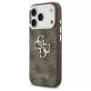 Guess 4G Big 4G Classic Logo tok iPhone 17 Pro készülékhez barna ezüst