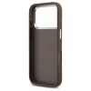Guess 4G Big 4G Classic Logo tok iPhone 17 Pro készülékhez barna ezüst