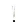 Guess GUHCP16LP4TDSCPB iPhone 16 Pro 6.3" készülékhez bőr fém logó strass keresztvállos kemény tok kék