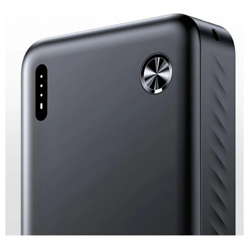 USAMS PB83 Hordozható töltő 2xUSB-A 1xUSB-C 20000mAh fekete