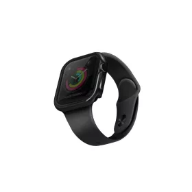   UNIQ Valencia tok Apple Watch Series 4/5/6/SE/SE3 40mm készülékhez fegyverfém szürke