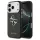 Guess 4G Big 4G Classic Logo tok iPhone 17 Pro készülékhez fekete ezüst