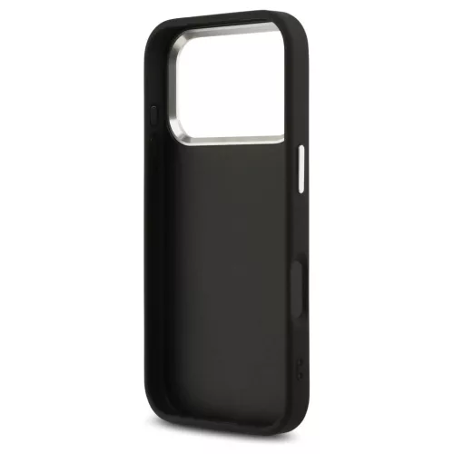 Guess 4G Big 4G Classic Logo tok iPhone 17 Pro készülékhez fekete ezüst