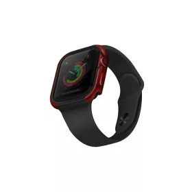   UNIQ Valencia tok Apple Watch Series 4/5/6/SE/SE3 44mm készülékhez bíborvörös