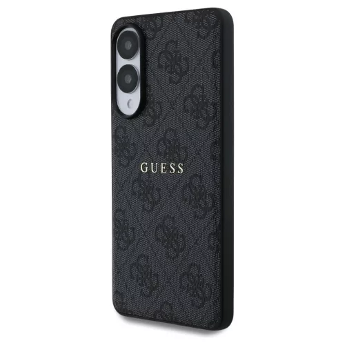 Tok Guess 4G Ring Classic Logo MagSafe Samsung Galaxy S25 Edge készülékhez fekete