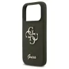 Guess Silicone Big 4G Script tok iPhone 17 Pro készülékhez khaki