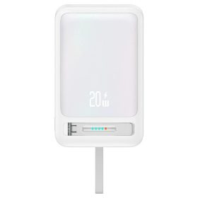   USAMS XM Series CD219 10000mAh Magnetic Wireless fehér powerbank