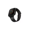 UNIQ Valencia tok Apple Watch Series 4/5/6/SE/SE3 44mm készülékhez gunmetal szürke