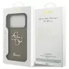 Guess szilikon Big 4G Script tok iPhone 17 Pro Max készülékhez barna