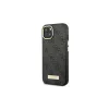 Guess GUHMP14MU4GPRK iPhone 14 Plus / 15 Plus készülékhez 6,7 hüvelykes kemény tok 4G Logo Plate MagSafe fekete