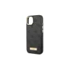 Guess GUHMP14MU4GPRK iPhone 14 Plus / 15 Plus készülékhez 6,7 hüvelykes kemény tok 4G Logo Plate MagSafe fekete