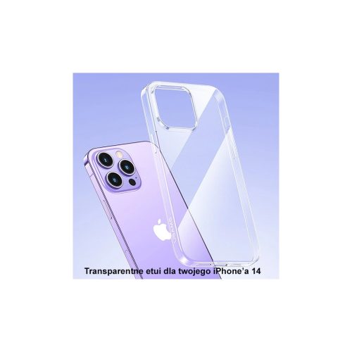 USAMS Primary tok iPhone 14 Pro Max 6.7" készülékhez átlátszó IP14PMYS01 (US-BH798)