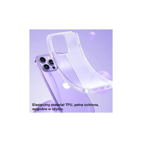 USAMS Primary tok iPhone 14 Pro Max 6.7" készülékhez átlátszó IP14PMYS01 (US-BH798)