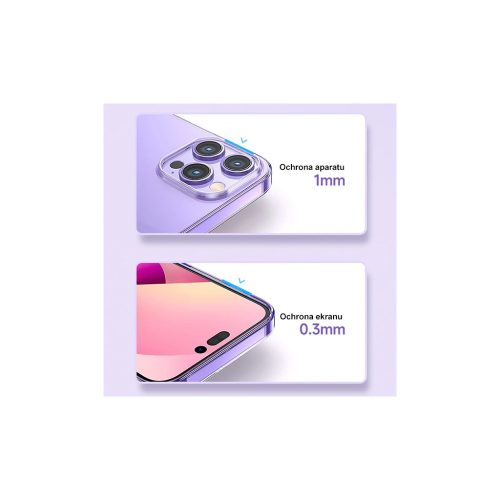 USAMS Primary tok iPhone 14 Pro Max 6.7" készülékhez átlátszó IP14PMYS01 (US-BH798)