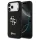 Guess Silicone Big 4G Script tok iPhone 17 Pro Max készülékhez fekete